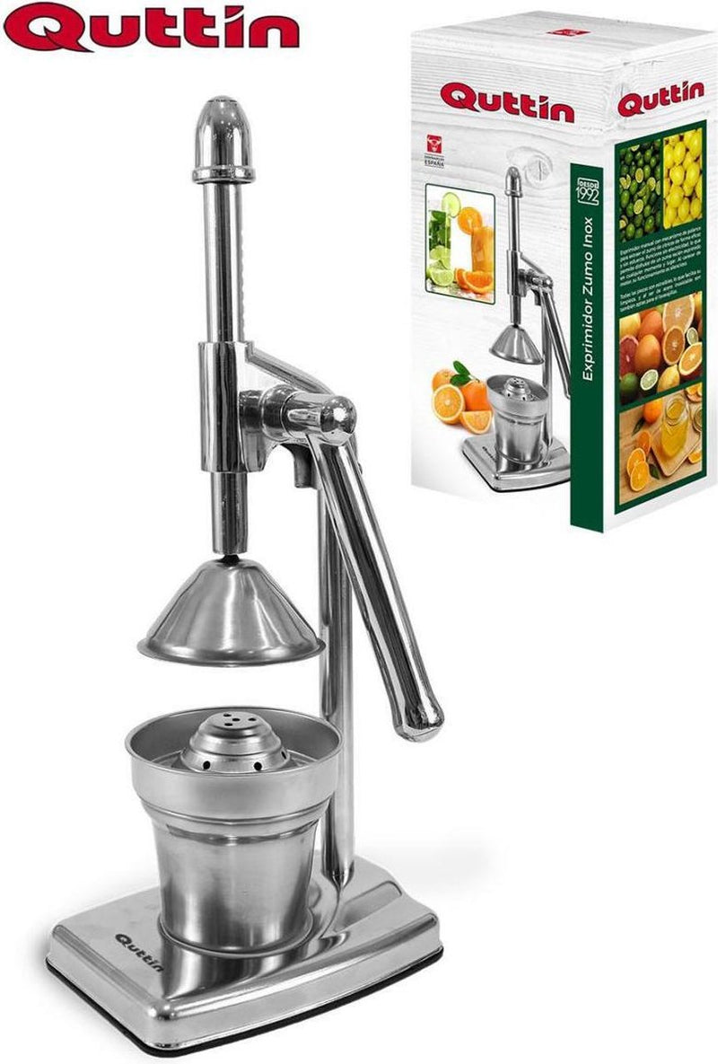 Quttin - Manueller Entsafter aus Edelstahl 37 cm