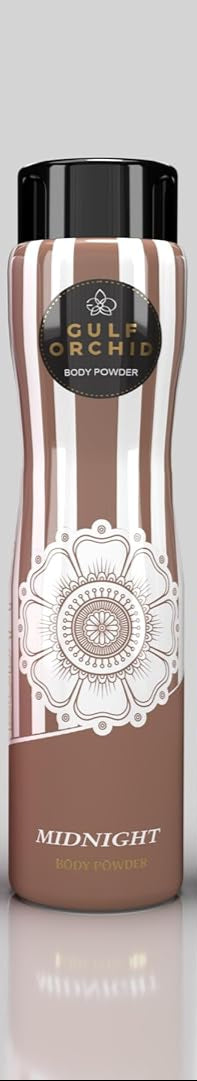 Gulf Orchid Talkum, Body Powder, Kropspudder, Parfumeret (Vælg Variant) 150g