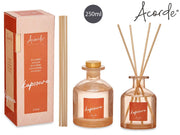 Acorde - 250 ml Duftendes Flüssigglas mit Duftstäbchen, Geschenkbox Ingwer