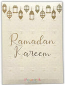 (TILBUD SLUTTER SNART) Ramadan Chokolade Aftællingskalender – Ramadan Kareem