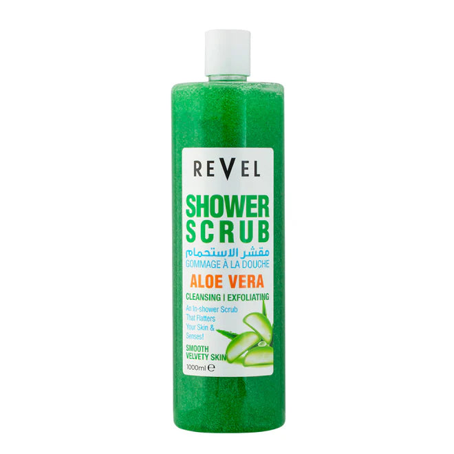 Revel 1000ml ShowerScrub Aloe Vera