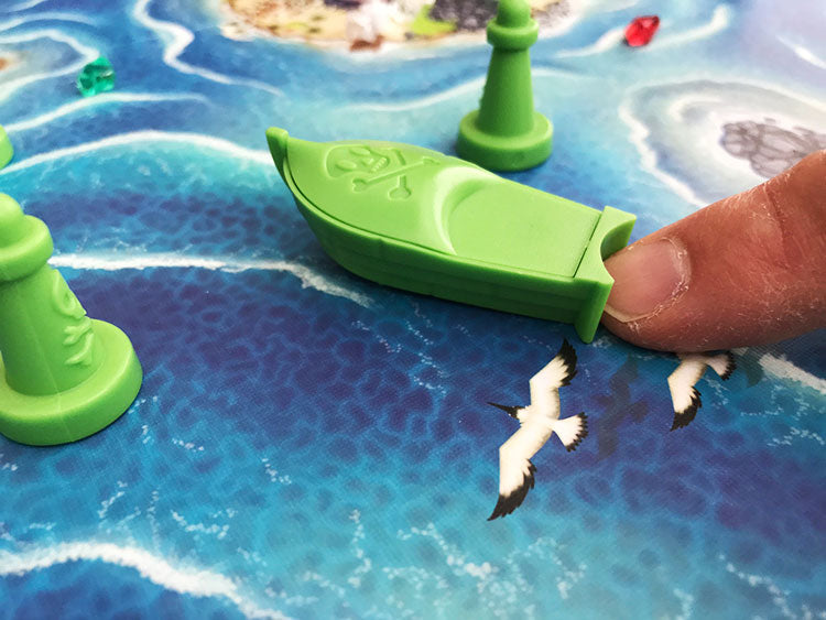 Bermuda Pirates Magnetisches Brettspiel (siehe Video)