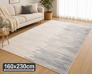 Nordic Fade Grey Tæppe 160x230 cm med Skridsikker Bund