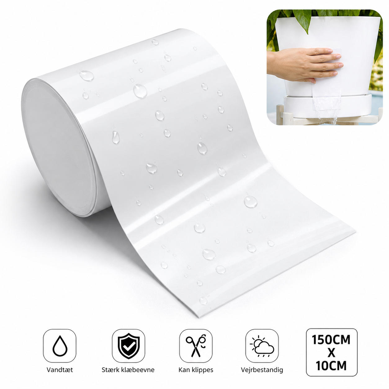 Flexband weiß