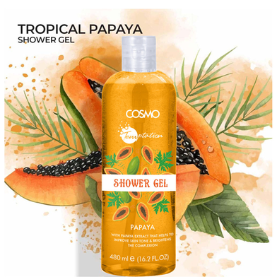 Cosmo Tropical Papaya Showergel 480ml