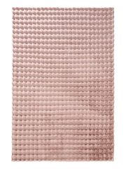 Velour Bubble Blush Rose Tæppe 180x290 cm