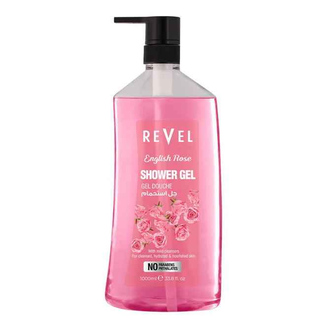 Revel 1000ml Showergel Engelsk Rose