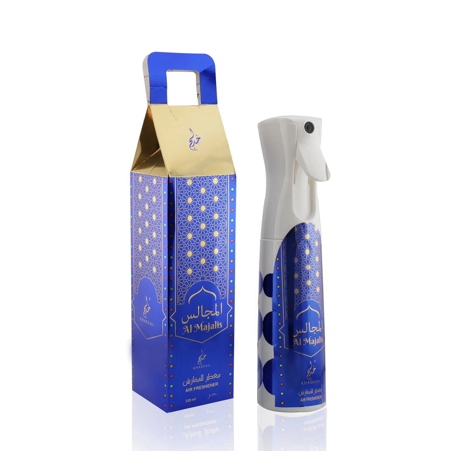 Khadlaj Al Majalis tekstile luftfrisker 320ml Gaveæske - Dubai