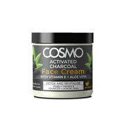COSMO Ansigtscreme med Aktivt Kul, Vitamin E & Aloe Vera