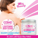 Cosmo Glow White Lightening Body Scrub – 475ml