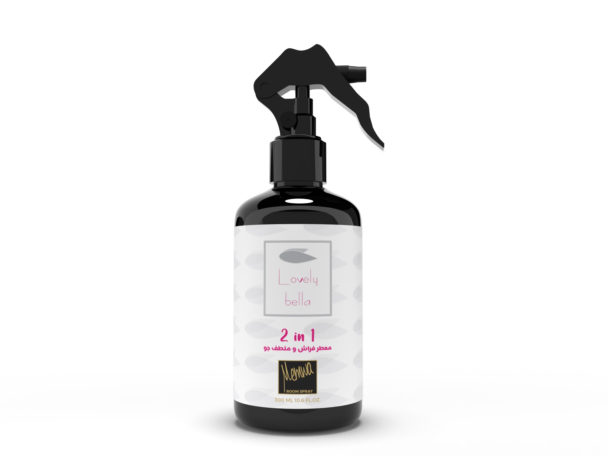 Memwa 2-i-1 Luftfrisker & Tekstil Spray – 300 ml (Lovely Bella)