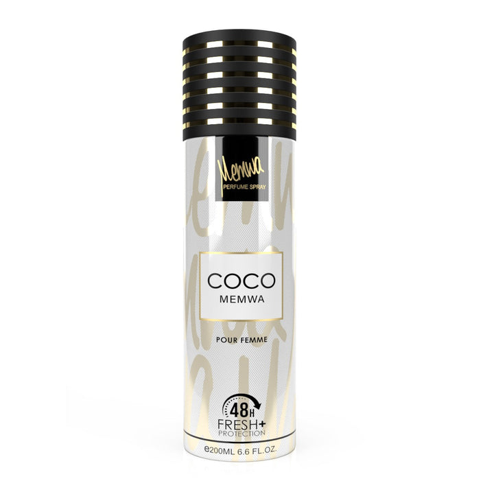 Deodorant / Parfume Spray 200ml 48h Memwa Coco Pour Femme