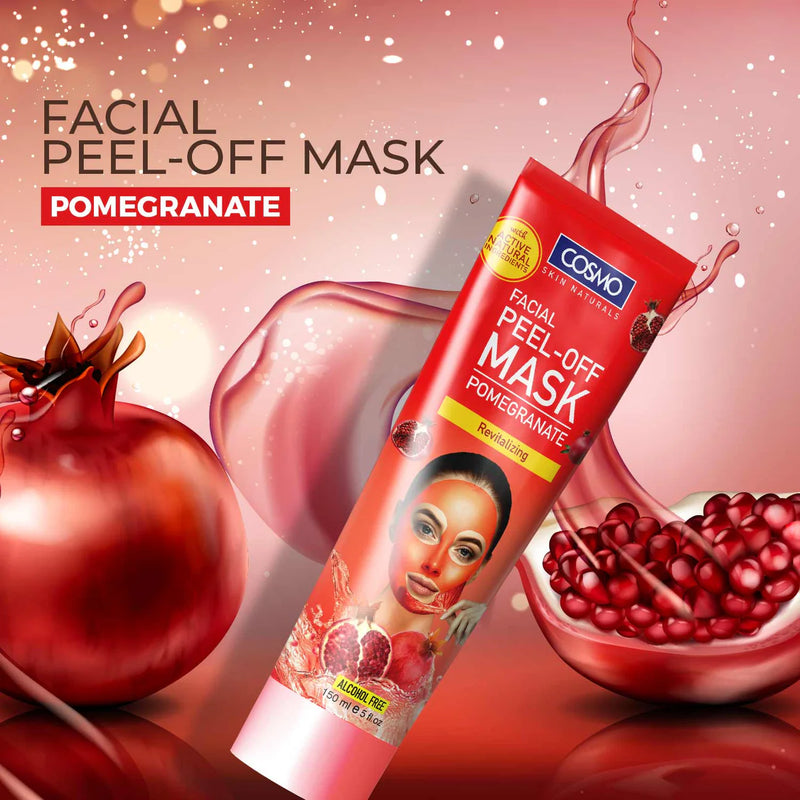 Cosmo Peel-off - Alkoholfri - Granatæble maske 150ml