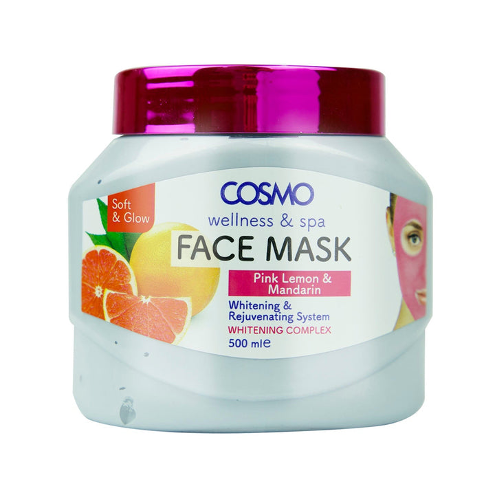 Cosmo Facemask 500ml - Ansigtsmaske - Pink lemon & Mandarin