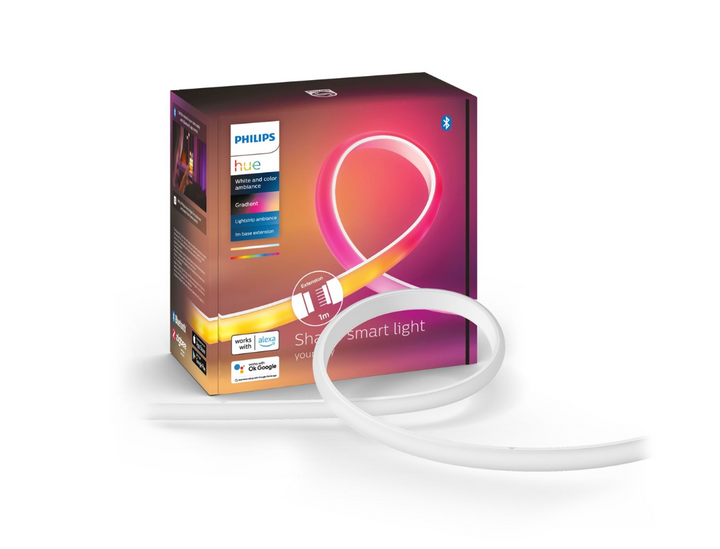 Philips Hue White and Color ambiance Gradient lightstrip forlænger, 1 meter 1 stk