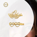 Elegante hårpynt 2 stk. med spænder/ el. Nåle