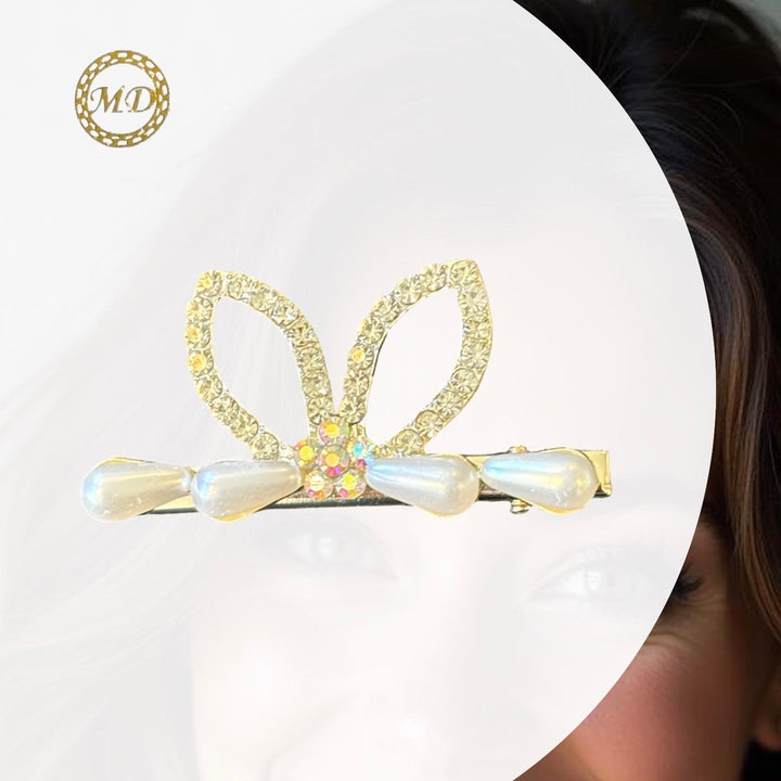 Elegante hårpynt med spænder/ el. Nåle