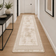 Nordic Linen Løber 100x300 cm – Elegant Vintage Design