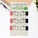 Sjove Klips med dyr 6stk (info)