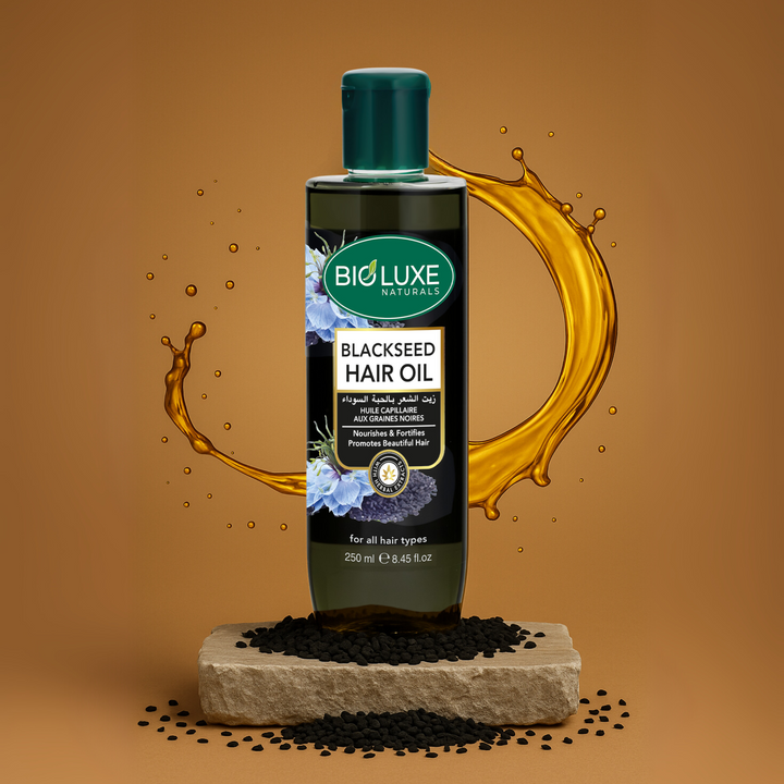 Bioluxe Hårolie – 250ml Blackseed