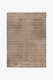 Velour Bubble Tæppe 160x230 cm – Mushroom Taupe