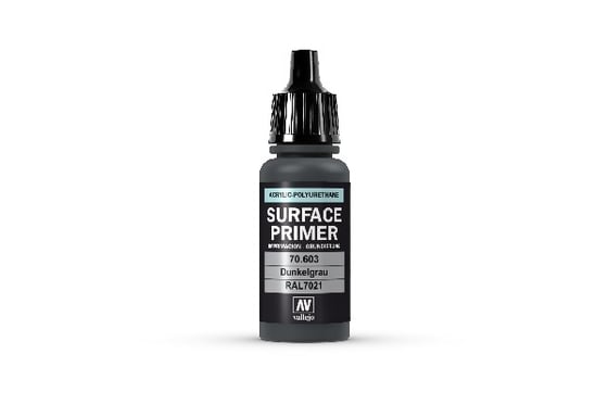 Surface primer 17ml dunkegau, RAL7021 ⎮ 8429551706032 ⎮ VE_439970 