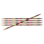 KnitPro Symfonie Strømpepinde 20cm 6.50mm  - 5 stk