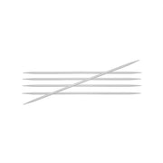 KnitPro Basix Alu. Strømpepinde 15cm 3.50mm