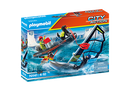 Playmobil - Sea Rescue: Polarsejler-redning med gummibåd (70141)