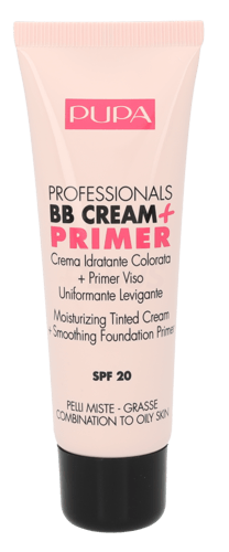 Pupa Pupa Professionals BB Cream + Primer SPF20 50ml nr.002 Sand - Combination To Oily Skin