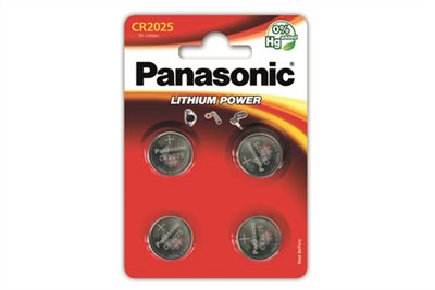 Batteri Knapcelle Cr2025 Á 4