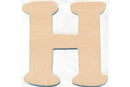 Træbogstav H 10cm x 4mm ⎮ 5700137542088 ⎮ VE_754208 