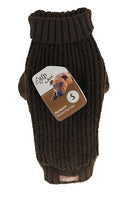 All For Paws - Strikket Hunde Sweater Fishermans Brun XXL 46cm ⎮ 847922094768 ⎮ CS_1211405 