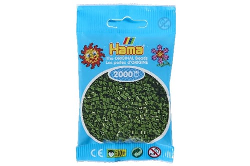 Hama mini perler skovgrøn