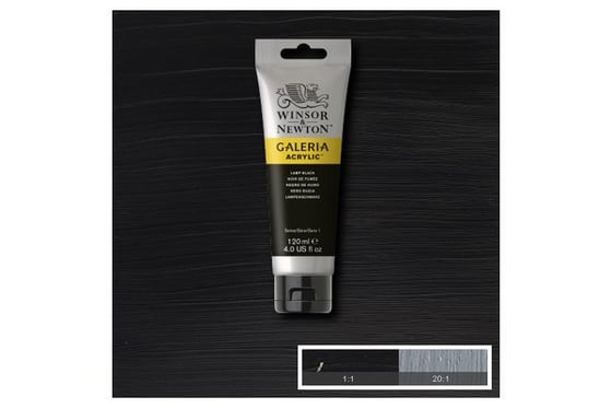 Galeria Acrylic 120Ml Lamp Black 337 ⎮ 94376986563 ⎮ VE_830120 