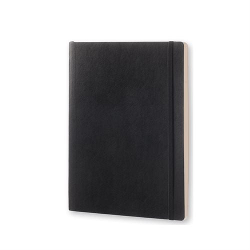 Notesbog Moleskine Classic X-large soft cover prikket Sort 19x25cm ⎮ 8051272892758 ⎮ OS_007075 