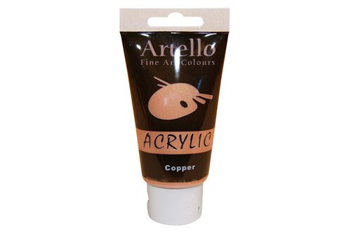 Artello acrylic 75ml Copper ⎮ 5700138003823 ⎮ VE_800382 