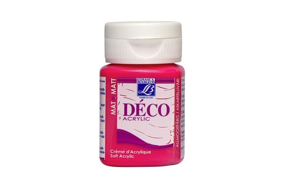 LB HOBBY Deco Soft Acrylic 50 Ml Neon Red 409 ⎮ 3013642114186 ⎮ VE_835981 