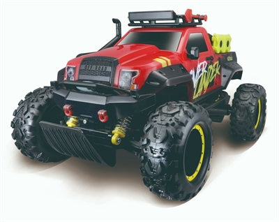 Maisto - Overlander R/C Fjernstyret Bil 2.4 GHz (Li-ion+USB) - Rød