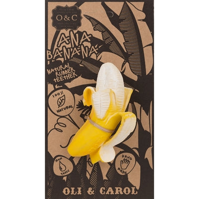 Oli & Carol Bidefigur, Ana Banana, i Naturgummi +0mdr ⎮ 8437015928708 ⎮ RT_000014 