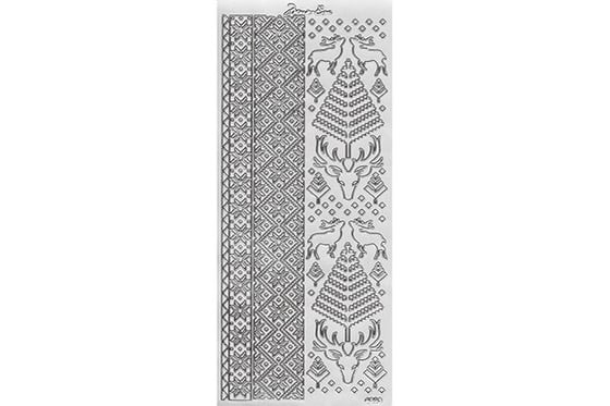 Decorstix sølv julemotiv 13 ⎮ 5700132212955 ⎮ VE_221295 