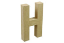 Papbogstav H H20cm B11,5cm ⎮ 5700130201425 ⎮ VE_020142 