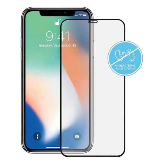 Hærdet glas-skærmbeskytter iPhone 11 KSIX Anti-Bacterial 2.5D ⎮ 8427542106175 ⎮ BB_S1904562 