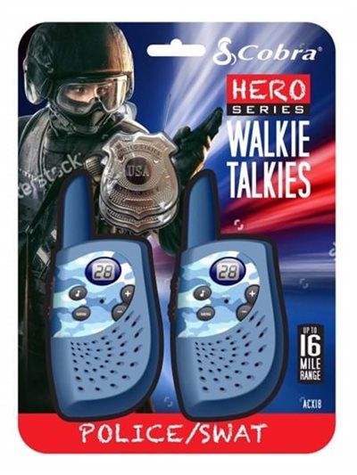 Cobra - Walkie Talkie Politi ⎮ 856062006272 ⎮ CS_1151635 