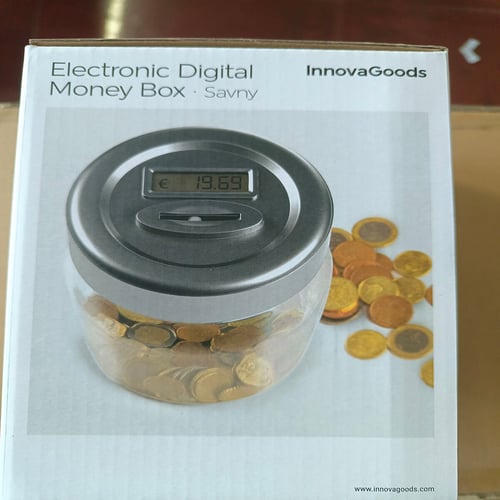 InnovaGoods Elektronisk Digital Sparebøsse