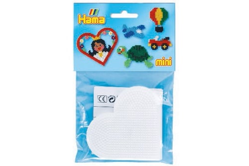 Hama Mini 2stk Stiftplader Lille Hjerte