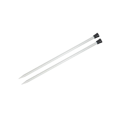 KnitPro Basix Alu. Jumperpinde 30cm 6.00mm