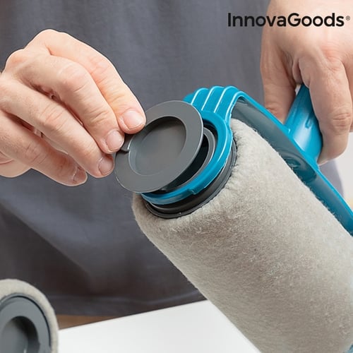 Sæt med genopfyldelige, anti-dryppende malerruller Roll'n'paint InnovaGoods 5 Dele