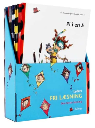 Den første læsning 0. kl. Lydret fri læsning, kasse med 25 bøger
