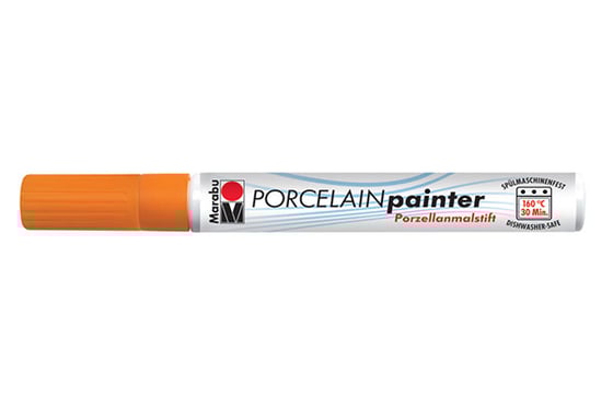Marabu Porcelænstusch 3-4Mm Orange ⎮ 4007751448316 ⎮ VE_823616 
